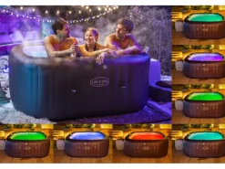 Bestway Outdoor Whirlpools|Whirlpool Maldives HydroJet Pro App 7 Personen 201 cm x 201 cm x 80 cm