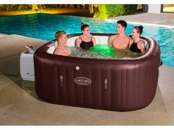 Bestway Outdoor Whirlpools|Whirlpool Maldives HydroJet Pro App 7 Personen 201 cm x 201 cm x 80 cm