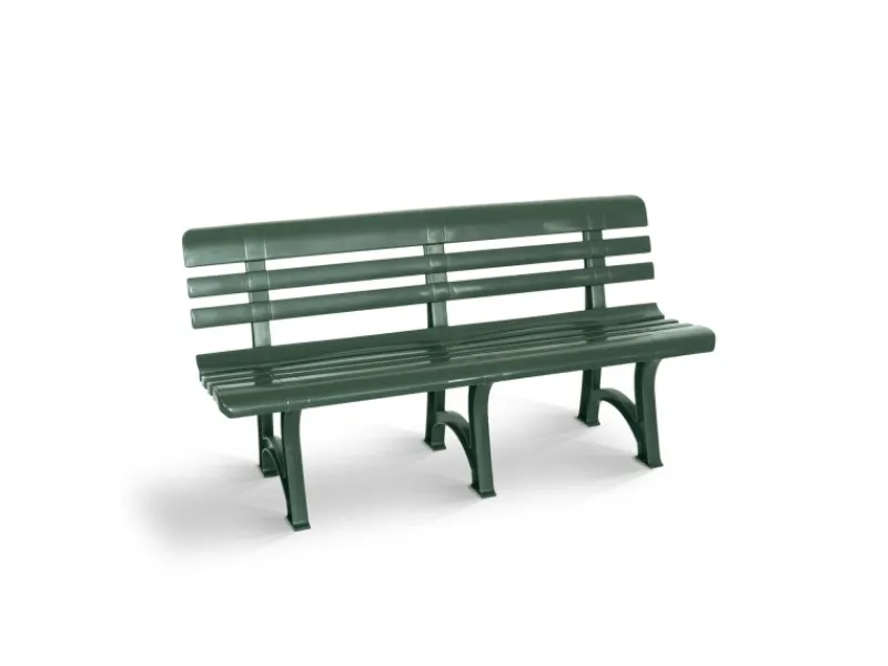 BICA Gartenbänke|Olimpia 3-Sitzer Gartenbank in Grün