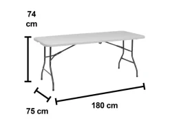 Bierzeltgarnitur Taloga 3-teilig aus Kunststoff* Sale