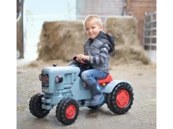 Big Outdoor-Spielzeug|Gartenspielgeräte|Traktor Eicher Diesel ED 16 Trettraktor mit Kettenantrieb
