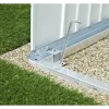 Biohort Gartenschränke|Bodenrahmen für Geräteschrank 190 Alu 186 cm x 78 cm x 4 cm