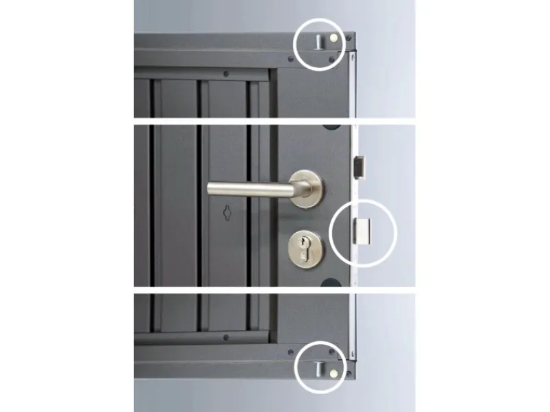 Biohort Gartenschränke|Metall-Gerätehaus HighLine 5,6 m² Doppeltür