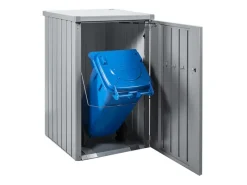 Mülltonnenbox Alex Variante 1 Silber-Metallic*Biohort