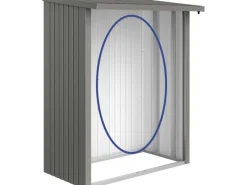 Biohort Kaminholzregale|Rückwand für Kaminholzregal WoodStock 150