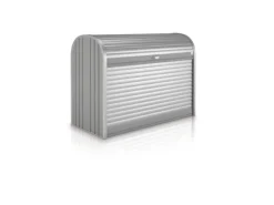 Biohort Mülltonnenboxen|Gartenschränke|StoreMax 120 Quarzgrau Metallic