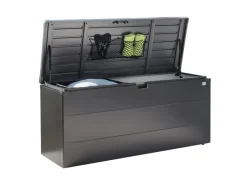 Stylebox 170 Dunkelgrau-Metallic 170 cm x 70 cm x 81 cm*Biohort