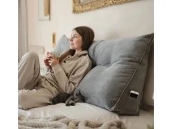 Björn&Schiller Sitzkissen|Gartenstuhlauflagen|Rückenkissen 100 cm mit Waschbarem Bezug