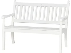 2er Bank Hohenzollern Weiß 69 cm x 115 cm x 88 cm*Blome Online
