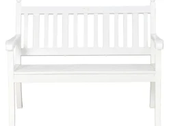 2er Bank Hohenzollern Weiß 69 cm x 115 cm x 88 cm*Blome Online