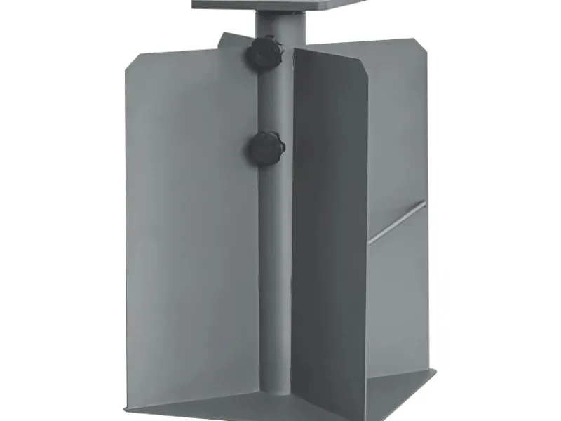 Sonnenschirme|Bodenanker Plomosa Stahl 28 cm x 28 cm x 45 cm