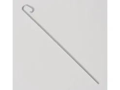 Boltze Gartendekoration|Metall Gartenstab 40 cm Silber