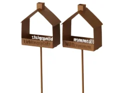 Boltze Gartendekoration|Vogelfutterstation Gonzo 2-fach Sortiert