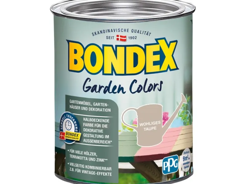BONDEX Gartenbänke|Garden Colors Pastös Beige 750 ml