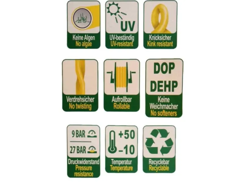 Gartenschlauch 50m Wasserschlauch Flexibel Profi QualitäT*boni-shop Outlet