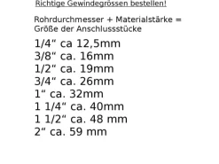 boni-shop Gartenschläuche|Schraubfitting T-StüCk  Reduziert Rohrverbinder