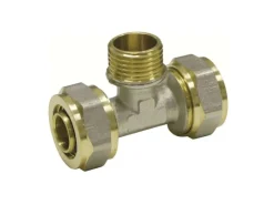 boni-shop Gartenschläuche|Schraubfitting T-StüCk 26 X 3  1 Zoll AG Verbinder FüR Trinkwasser