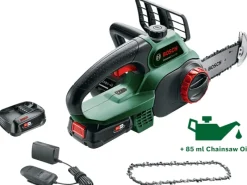 Bosch Kettensägen|Akku-Kettensäge UniversalChain 18 inkl. 2 Akkus + Ersatzkette