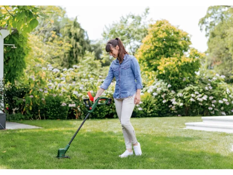Bosch Strauchscheren|Grasscheren|Akku-Rasentrimmer EasyGrassCut 18V-230 mit Akku und Ladegerät