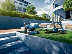 Bosch Professional Freischneider|Rasentrimmer|Freischneider-Messer-Set 23 cm für Akku-Freischneider