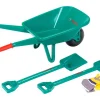 Kinder Bosch Outdoor-Spielzeug|Rechen|Spielzeug-Gartenset mit Schubkarre 4-teilig