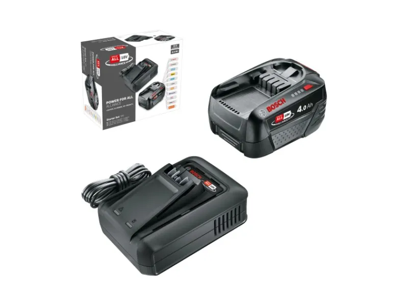 Starter-Set Akku und Ladegerät 18 V 4,0 Ah*Bosch