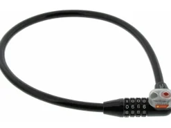 Burg Wächter Motorroller|Fahrrad-Zahlen-Seilschloss 230 mit Licht 65 cm