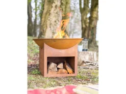 Buschbeck Feuerschalen|Feuerschale Mumbai Ø 61 cm x 44 cm Eisen Rostbraun