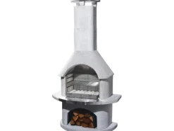 Gartengrillkamin Kreta II Weiß*Buschbeck