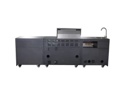 Outdoorküche King Range 112 cm x 282 cm x 58 cm Schwarz*Buschbeck Outlet