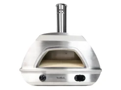 Buschbeck Holzkohlegrills|Pizzaofen X1 für Gasbetrieb und Holzbefeuerung mit Pizzaschieber