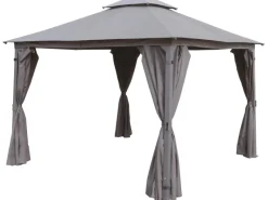 Caballo Stahl-Pavillon Anthrazit 330 cm x 330 cm* Clearance