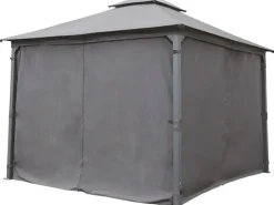 Caballo Stahl-Pavillon Anthrazit 330 cm x 330 cm* Clearance