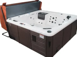 Canadian Spa Outdoor Whirlpools|bodenbefestigt Abdeckhilfe für Whirlpools bis zu 240 cm breite