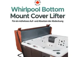 Canadian Spa Outdoor Whirlpools|bodenbefestigt Abdeckhilfe für Whirlpools bis zu 240 cm breite