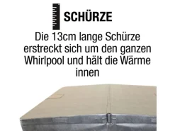 Isolierabdeckung für Whirlpools 13 cm x 213 cm x 213 cm*Canadian Spa Hot
