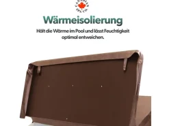 Isolierabdeckung für Whirlpools 13 cm x 218 cm x 218 cm*Canadian Spa New