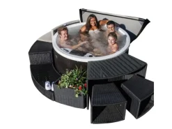 Whirlpool rund Okanagan 160 cm x 160 cm x 73 cm*Canadian Spa Online