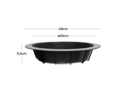 Capi Regenwasser-Nutzung|Regentonne Regenspeicher Rib Schwarz 130L