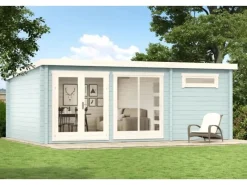 Gartenhaus Atrium-E Pultdach Imprägniert 578 cm x 371 cm*Carlsson New