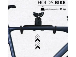 CCLIFE Fahrräder|Fahrrad Wandhalterung Faltbar Drehbar Ausziehbar Fahrradhalterung Wand MAX.35kg