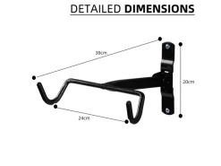 CCLIFE Fahrräder|Fahrrad Wandhalterung Faltbar Fahrradhalterung Wand MAX.35kg