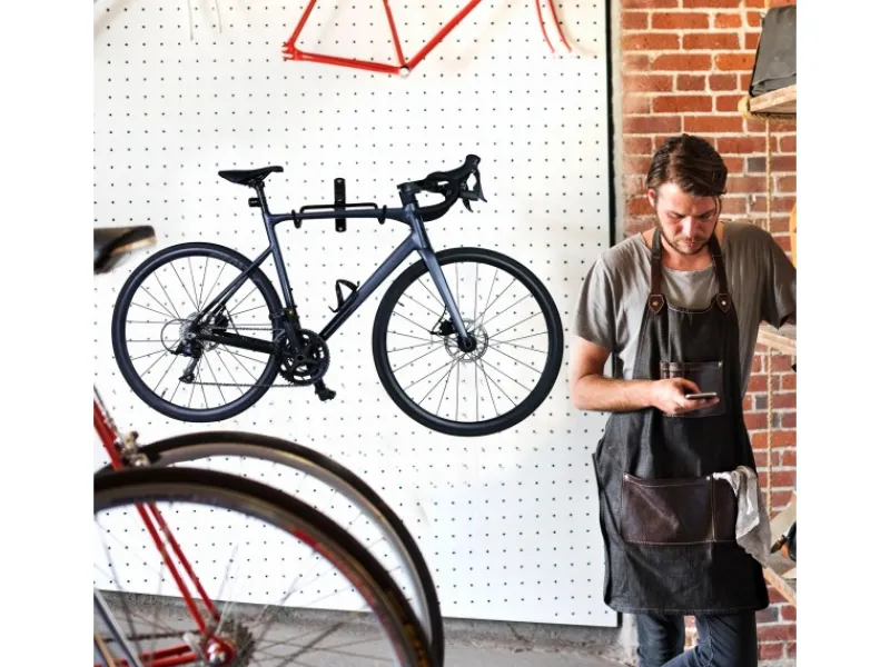 CCLIFE Fahrräder|Fahrrad Wandhalterung Faltbar Fahrradhalterung Wand MAX.35kg