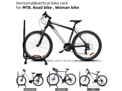 CCLIFE Fahrräder|Fahrradständer Boden Radständer 1 Stück für 29 Zoll Fahrrad mit Reifenbreiten bis 65 mm