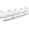 CCLIFE Fahrräder|Fahrradständer Boden für 5 Fahrräder mit Reifenbreiten bis 65mm
