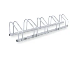 CCLIFE Fahrräder|Fahrradständer Boden für 5 Fahrräder mit Reifenbreiten bis 65mm