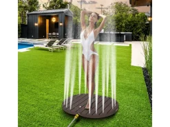 Gartendusche Bodendusche Outdoor Fontänenhöhe 4m*CCLIFE