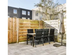 CCLIFE Gartenstühle|Gartenstühle Alu 2er Set Gartenstuhl Hochlehner Klappbar Balkonstühle 7-Fach Verstellbar bis 150kg Dunkelgrau Modell RelaxPro CushHom