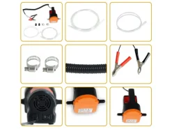 12V 60W Tragbare Ölabsaugpumpe Dieselpumpe Kraftstoffpumpen Ölpumpe Absaugpumpe*CCLIFE Sale
