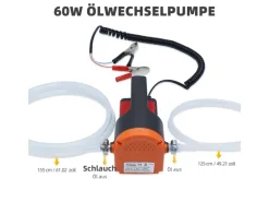 12V 60W Tragbare Ölabsaugpumpe Dieselpumpe Kraftstoffpumpen Ölpumpe Absaugpumpe*CCLIFE Sale